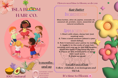 ISLA BLOOM KIDS HAIR BUTTER