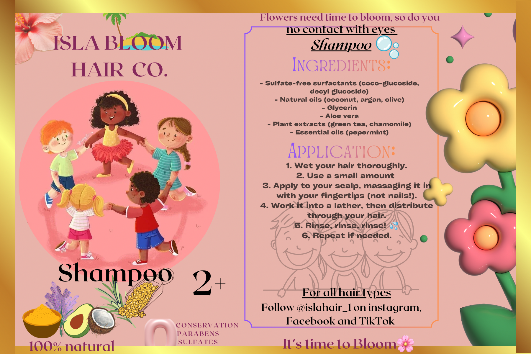 Kids shampoo
