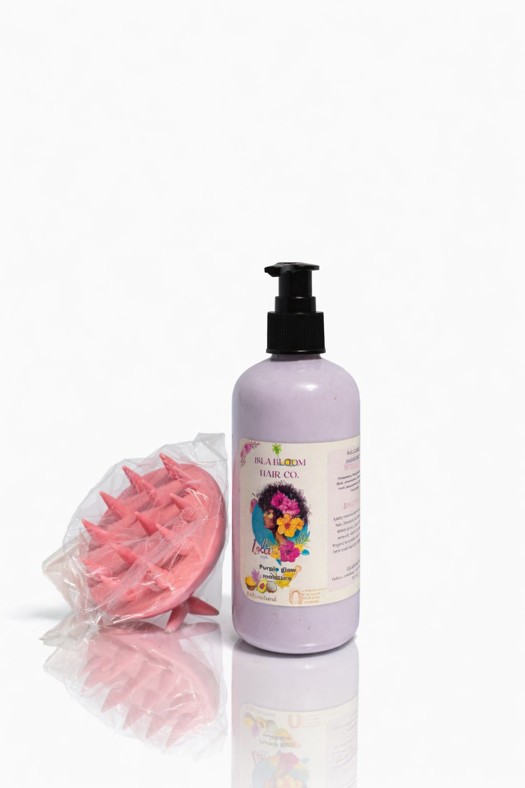 Purple glow moisture